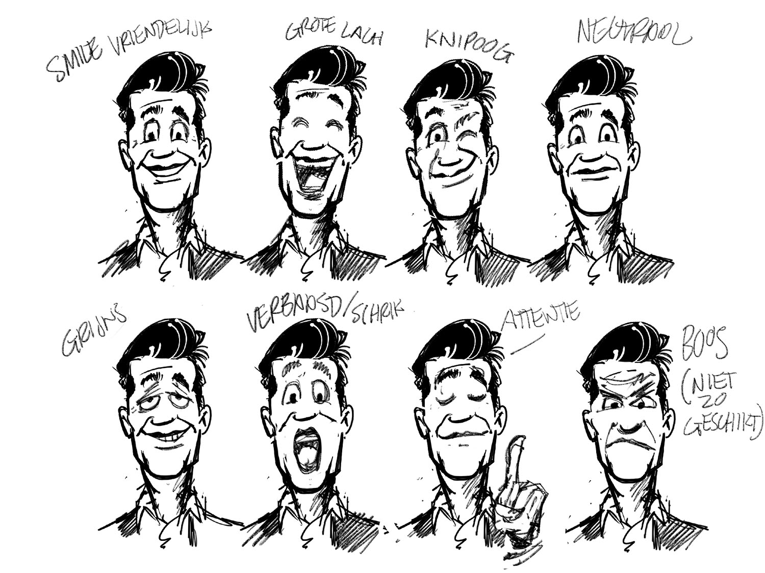 schets-gezichten